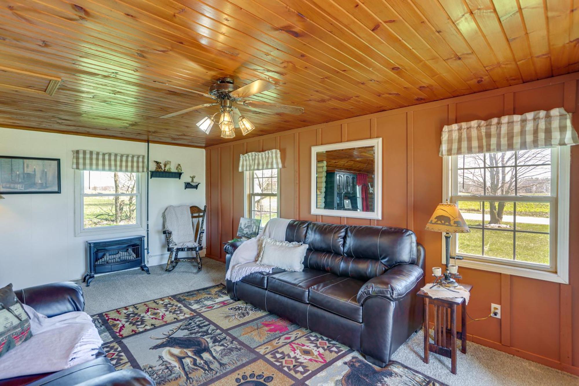 Quiet Shiloh Retreat With Spacious Yard And Fireplace! Bagian luar foto