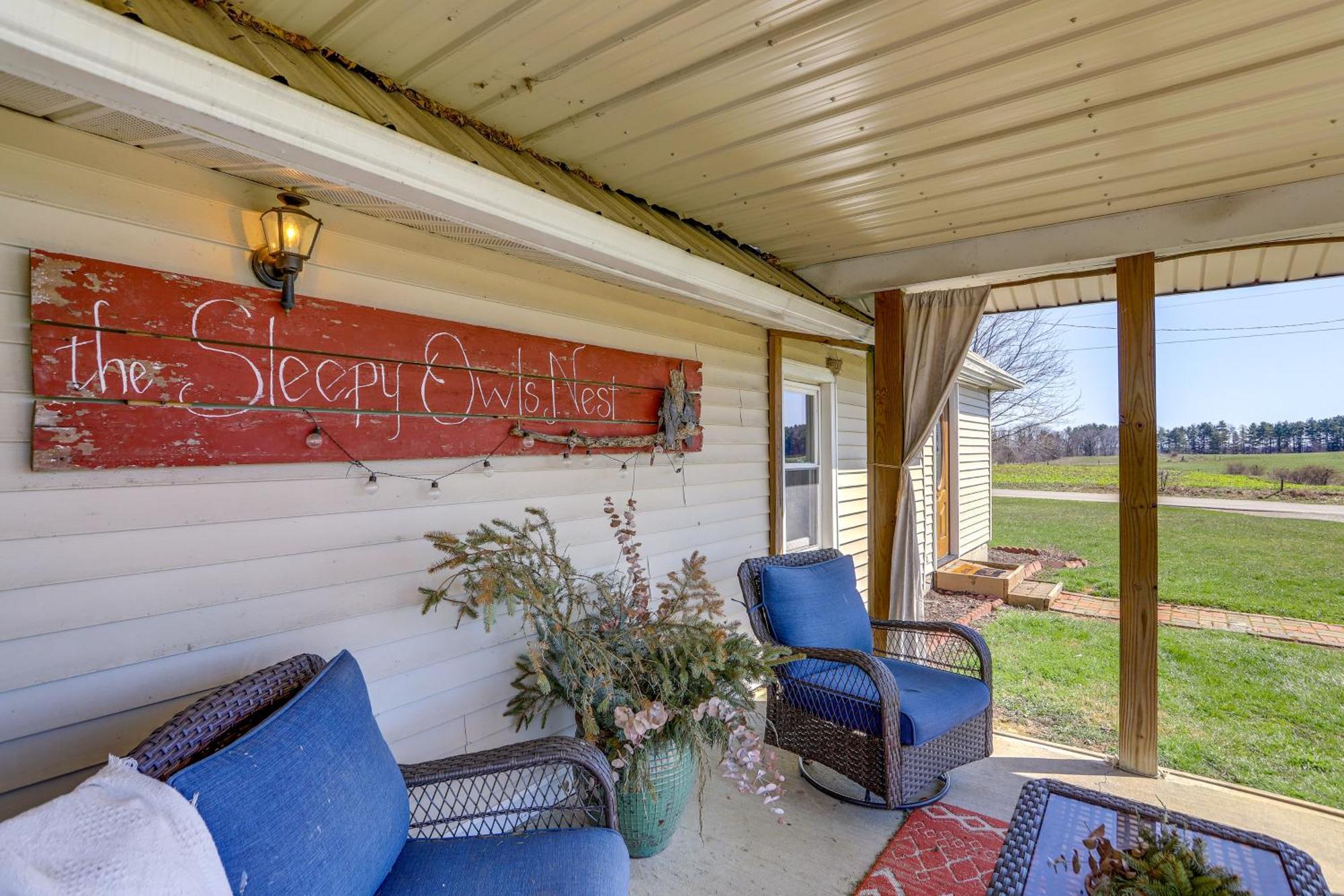 Quiet Shiloh Retreat With Spacious Yard And Fireplace! Bagian luar foto
