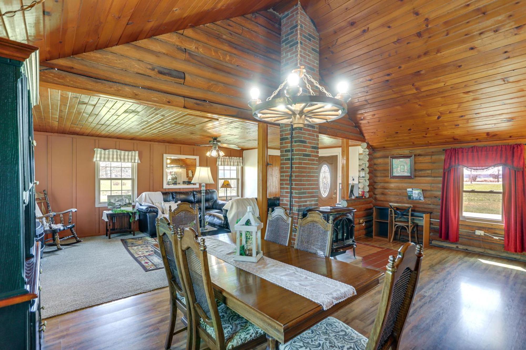 Quiet Shiloh Retreat With Spacious Yard And Fireplace! Bagian luar foto